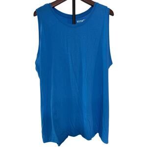 Terra & Sky Blue Sleeveless Scoop-Neck Shirt Top Size Lot of 2 (3X) 1 (1X)